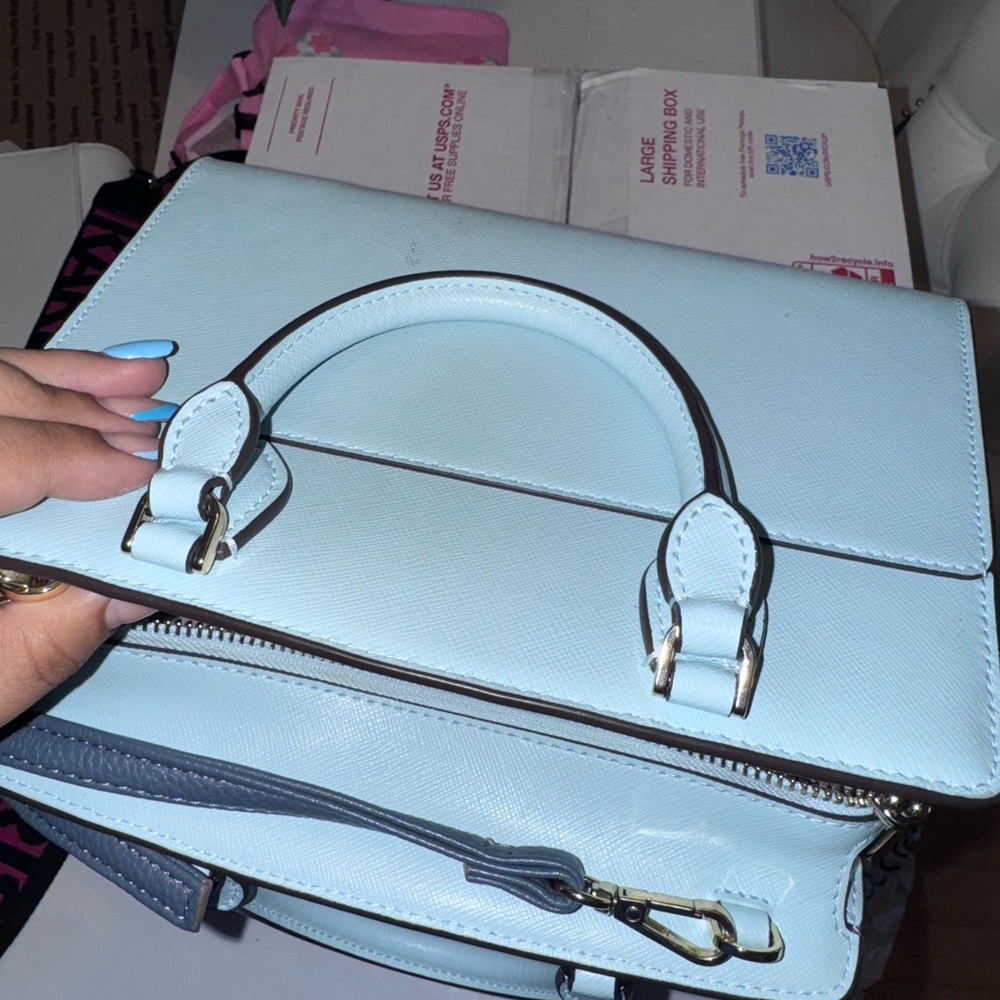 Kate Spade Sky Blue Satchel - Picture 3 of 4